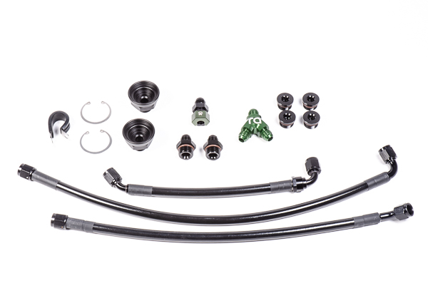 Radium Engineering — Radium Engineering Nissan VQ35HR & VQ37VHR Fuel Rail Plumbing Kit - view 3